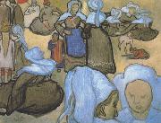 Paul Gauguin Dreton Women (nn04) oil on canvas